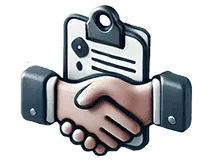 Handshake illustration